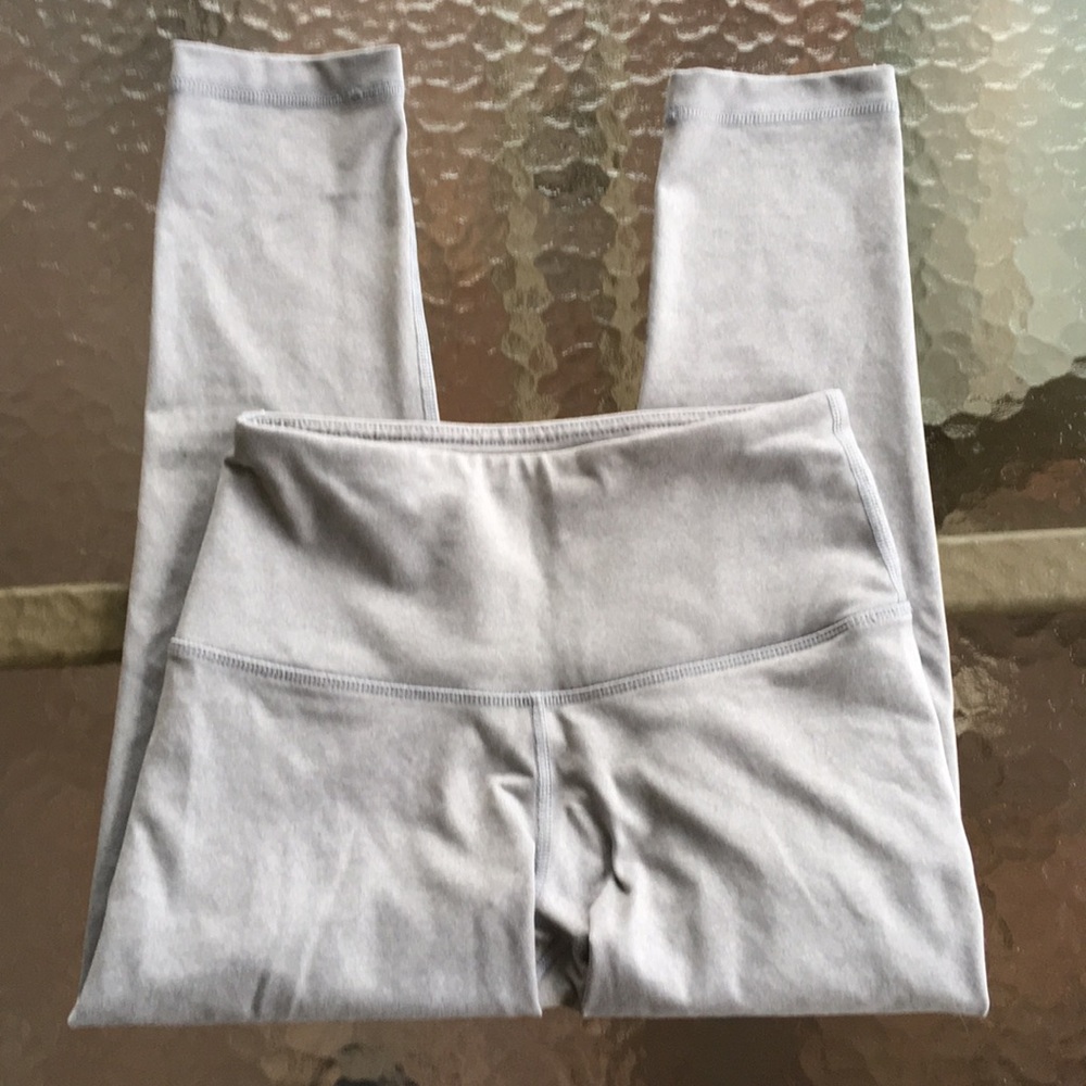 Gray cropped leggings by 90 degree